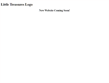 Tablet Screenshot of littletreasures.ie